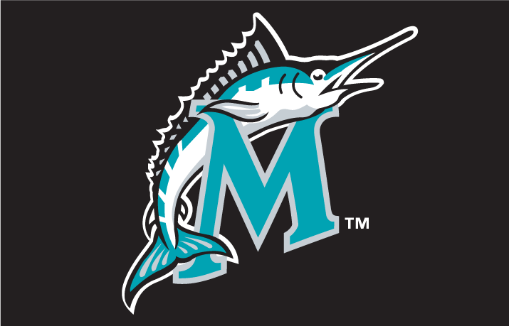 Miami Marlins 1999-2002 Batting Practice Logo cricut iron on